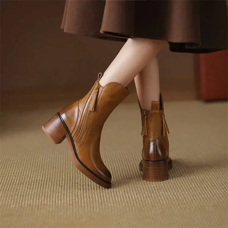 Lederstiefeletten für Damen | Langlebiges Design