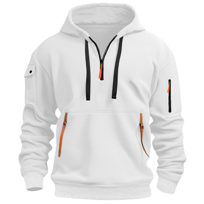 Hoodie Herren | Mit Praktischen Reißverschluss-Taschen