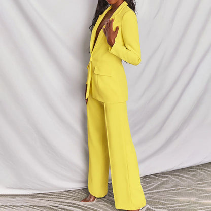 Hosenanzug Damen | Blazer & Weite Hose