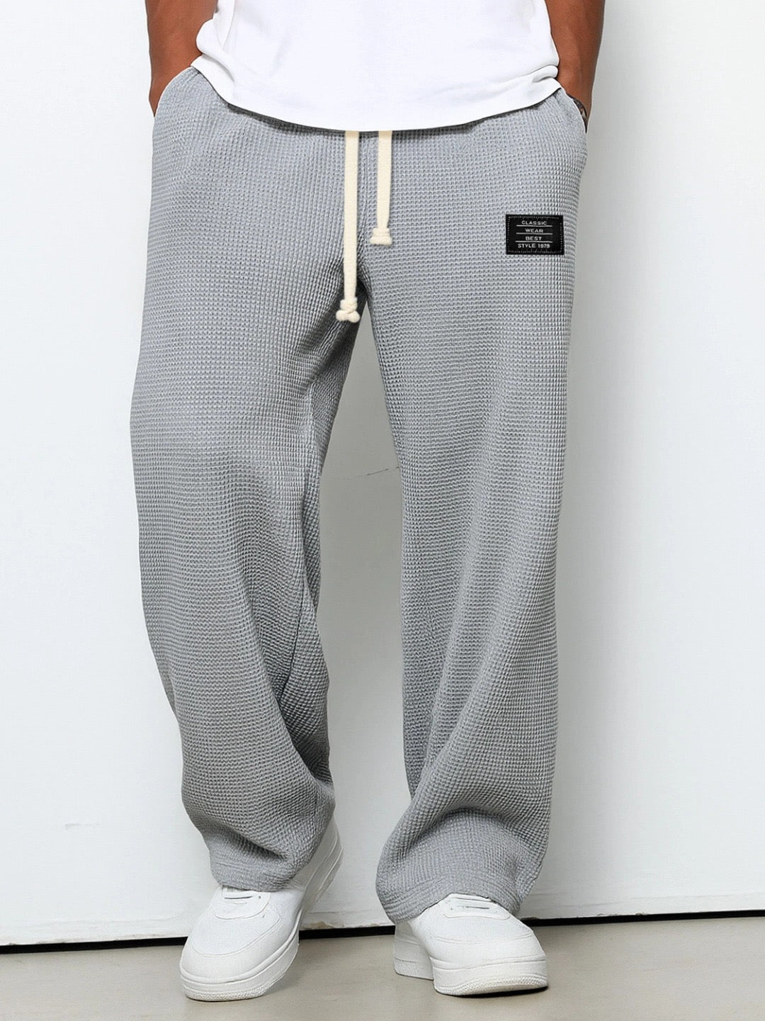 Wide-Leg Hose Herren | Verstellbarer Bund & Optimaler Sitz 3