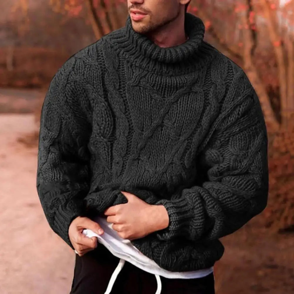 Rollkragenpullover Herren | Dick Gestrickt & Warm 2