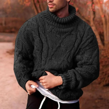 Rollkragenpullover Herren | Dick Gestrickt & Warm 2