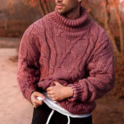 Rollkragenpullover Herren | Dick Gestrickt & Warm 4