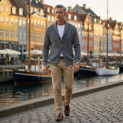 Strickjacke Damen | Mit Schalkragen & Knopfleiste 6