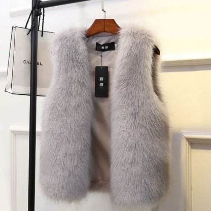 Pelzweste Damen | Kuschelig Warm & Weich 2