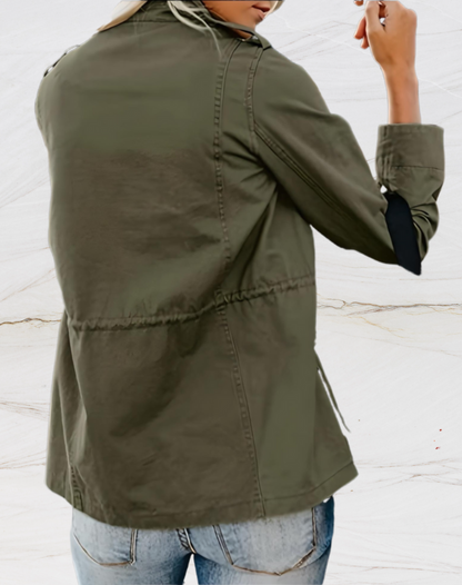 Jacke Damen | Leichte Übergangsjacke mit Stehkragen