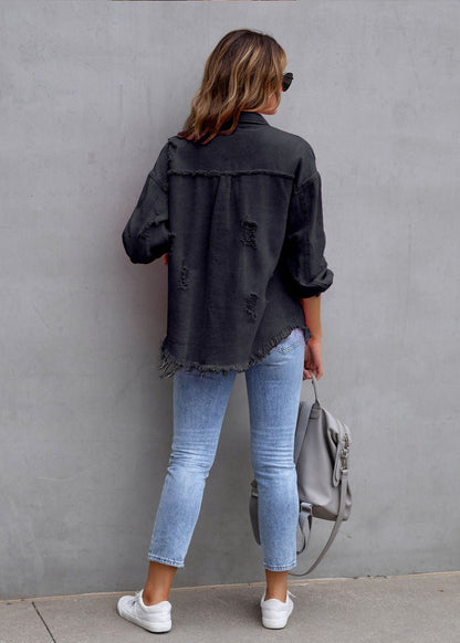 Jacke Damen | Oversize & Hemdkragen