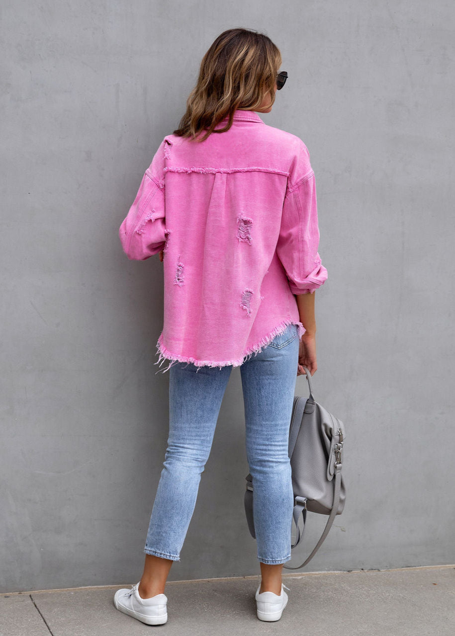 Jacke Damen | Oversize & Hemdkragen