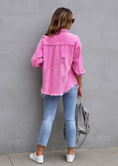 Jacke Damen | Oversize & Hemdkragen