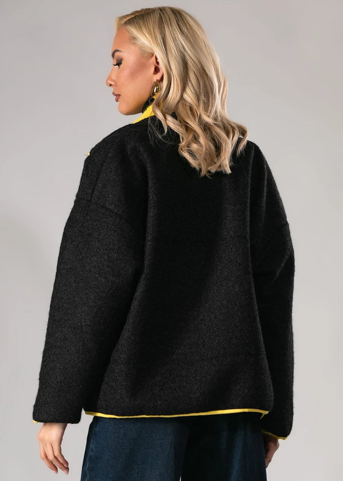 Jacke Damen | Stehkragen & durchgehender Zip