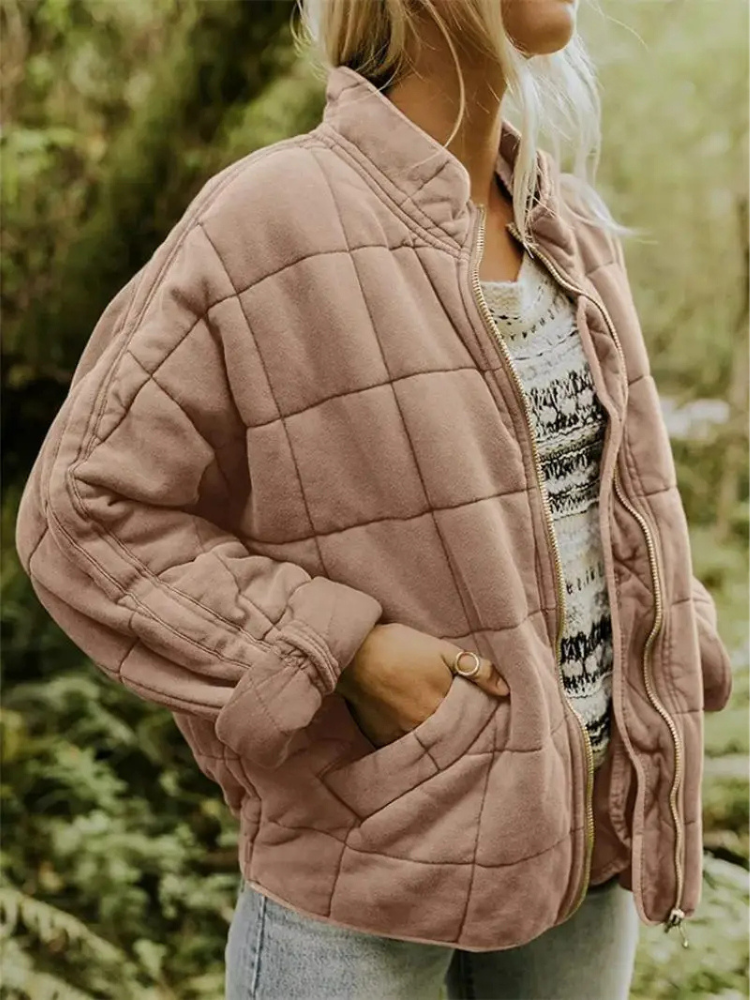 Jacke Damen | Stepp-Optik & Stehkragen