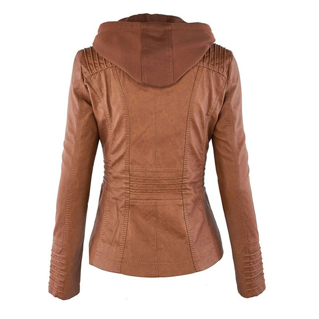 Jacke Damen mit Kapuze | Abnehmbare Kapuze & Zip-Taschen