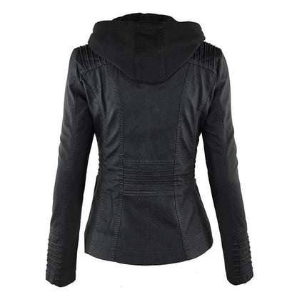 Jacke Damen mit Kapuze | Abnehmbare Kapuze & Zip-Taschen