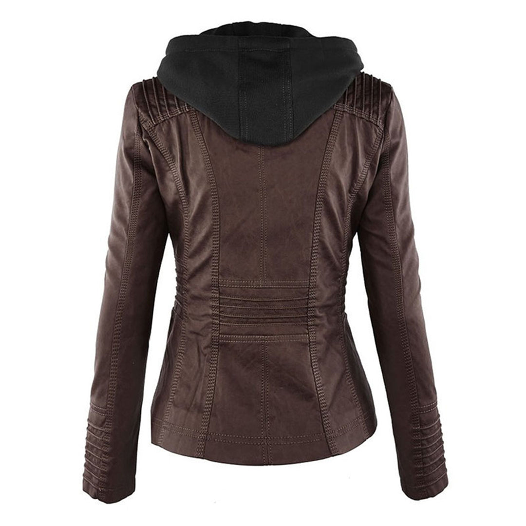 Jacke Damen mit Kapuze | Abnehmbare Kapuze & Zip-Taschen