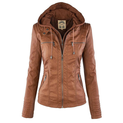 Jacke Damen mit Kapuze | Abnehmbare Kapuze & Zip-Taschen