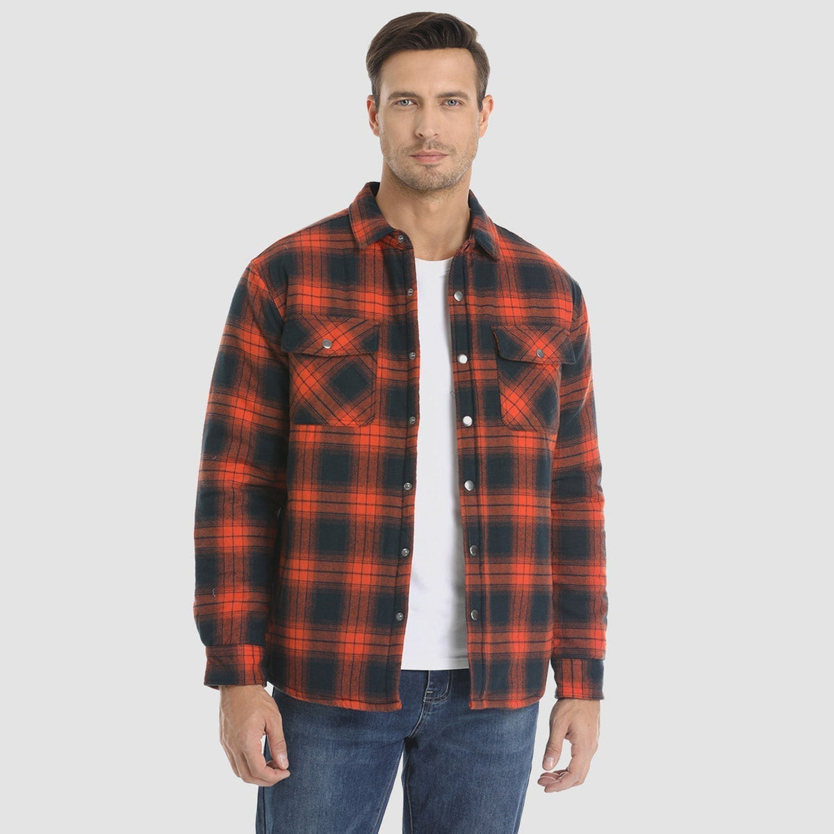 Jacke Herren | Hemdkragen & Knopfleiste