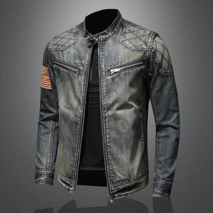 Jacke Herren | Stehkragen & Biker-Style im Vintage-Look