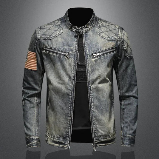 Jacke Herren | Stehkragen & Biker-Style im Vintage-Look