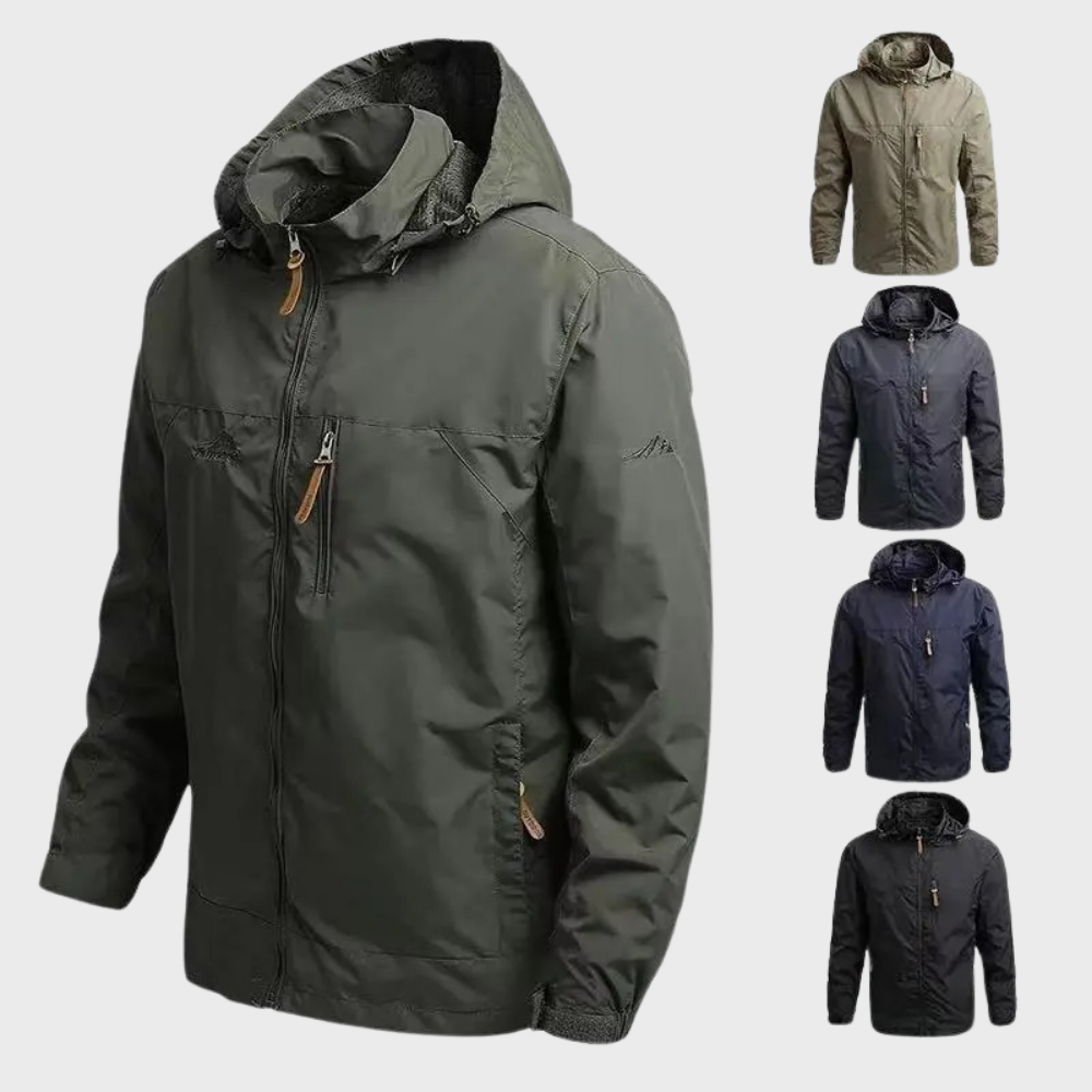 Jacke Herren | Winddicht & Wasserabweisend mit Kapuze
