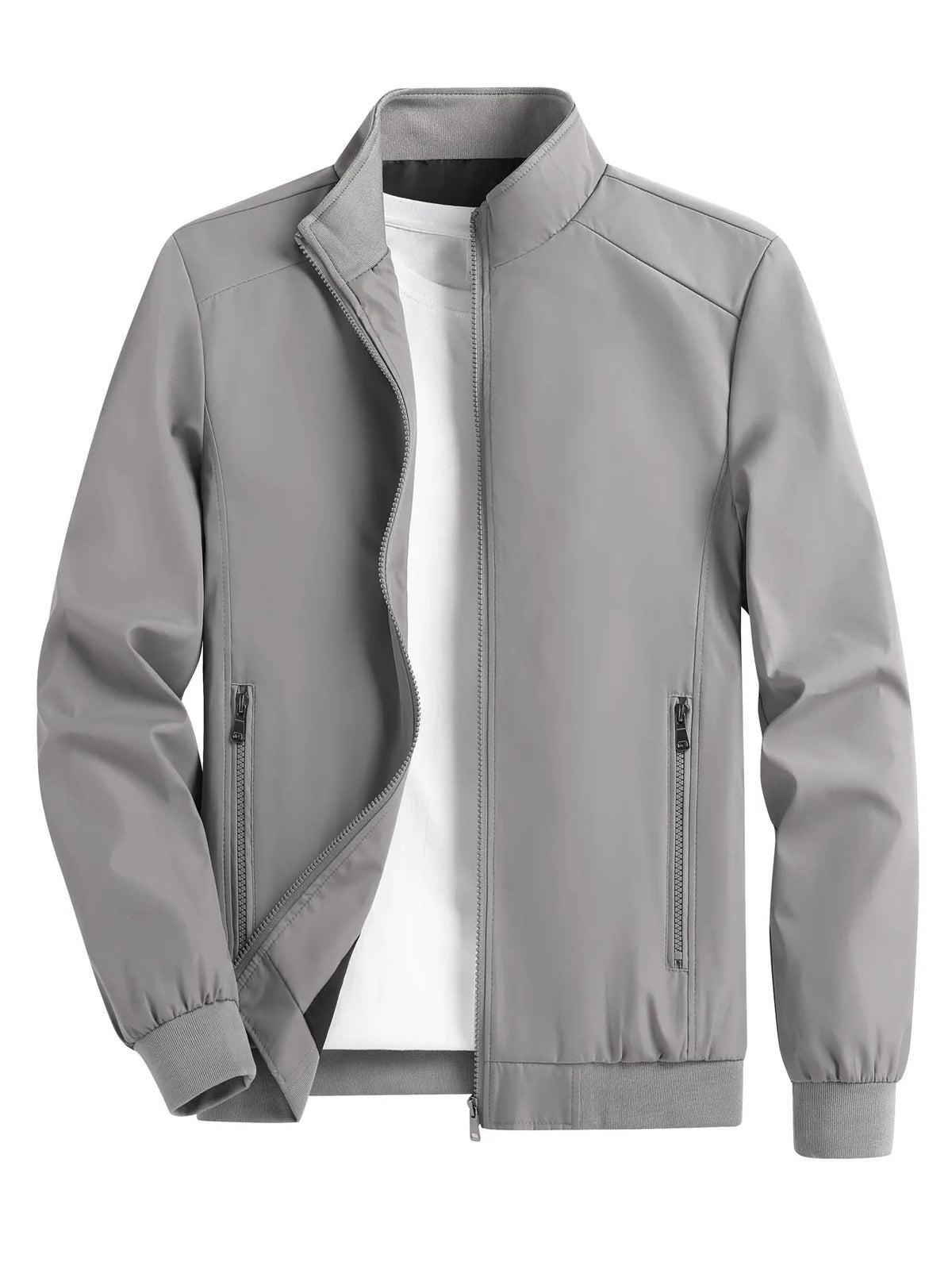 Jacke für Herren mit Stehkragen | Schlanke Passform & Leicht 1
