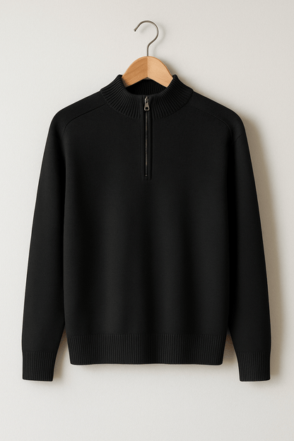 Jacob Strickpullover mit Reißverschluss 3