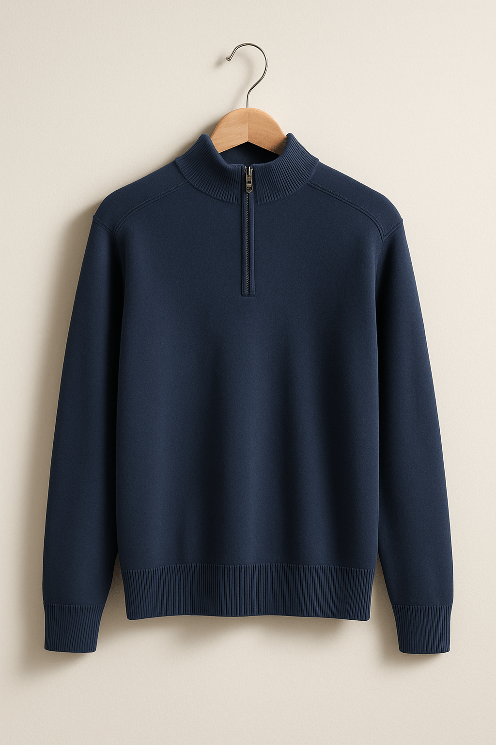 Jacob Strickpullover mit Reißverschluss 7