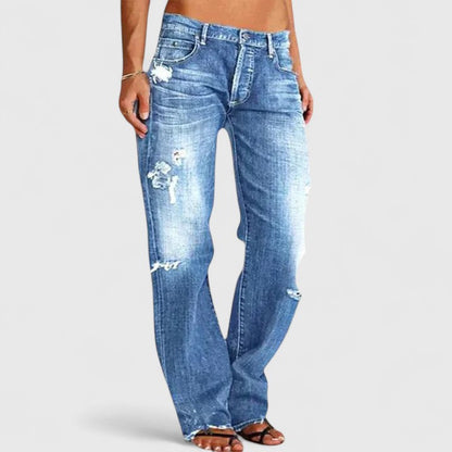 Jeans Damen | Vintage Destroyed Look & Lockere Passform