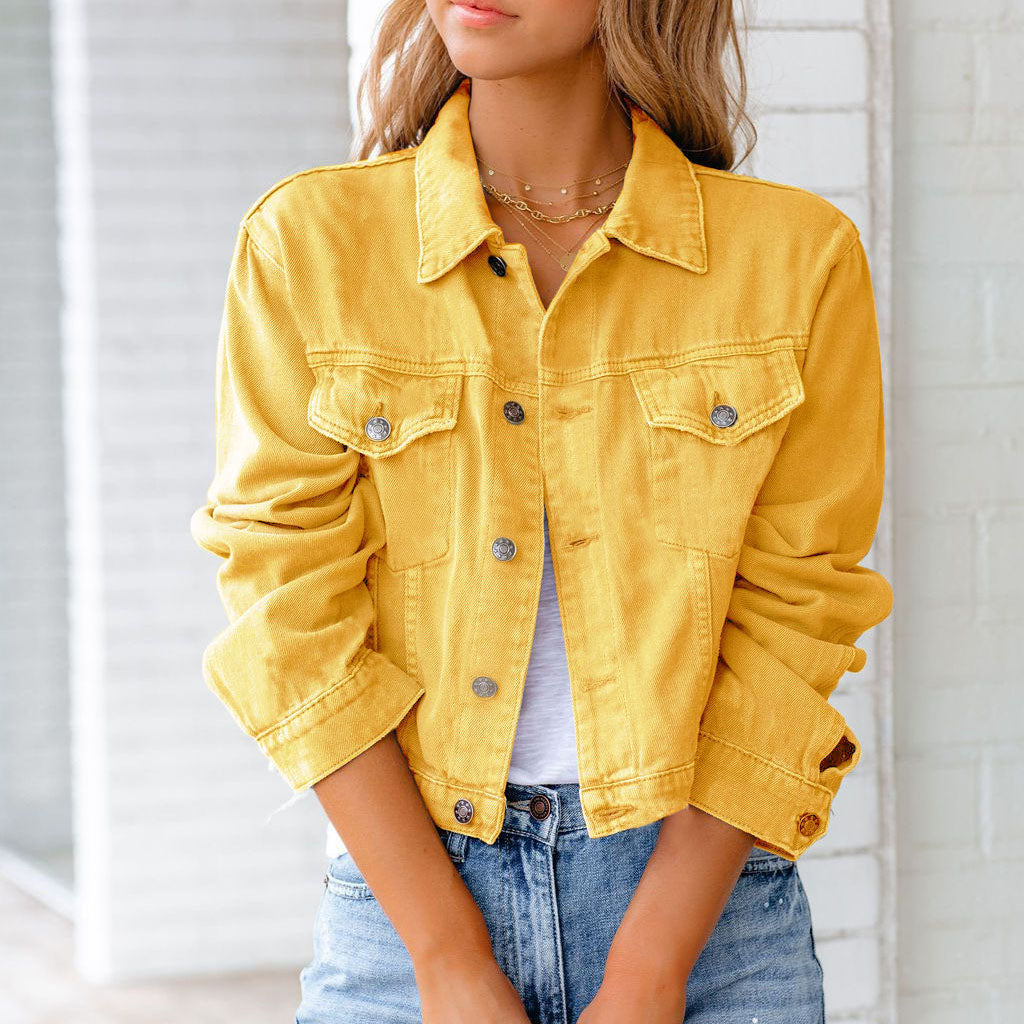Jeans Jacke Damen kurz | Lässig & Bequem