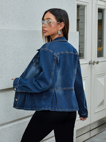 Jeansjacke Damen | Taillierte Passform