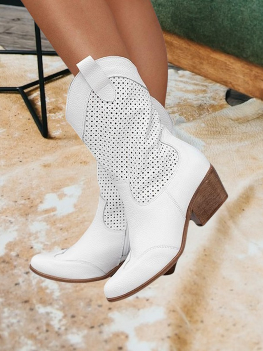 Jill | Cowboy-Stiefel mit Gel-Sohle und 4 cm Absatz für Damen im Western-Stil