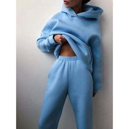 Jogginganzug Damen | Hoodie & Jogginghose Set 4
