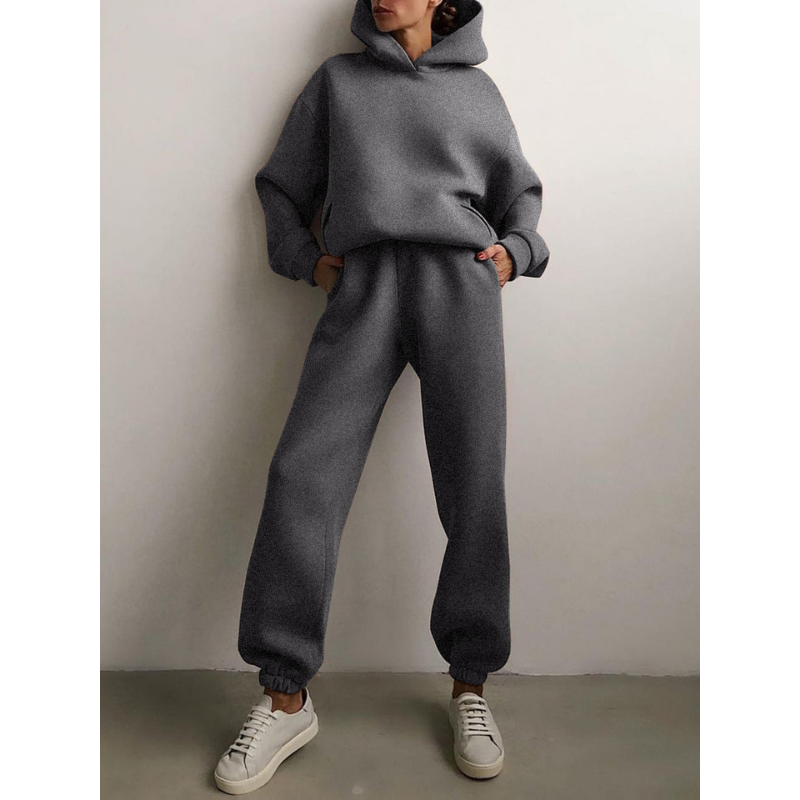 Jogginganzug Damen | Hoodie & Jogginghose Set 8