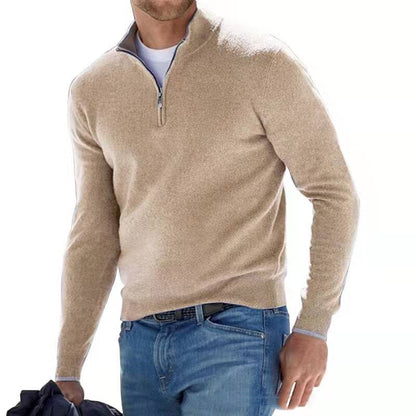 Jonathan Pullover mit halbem Reißverschluss 1