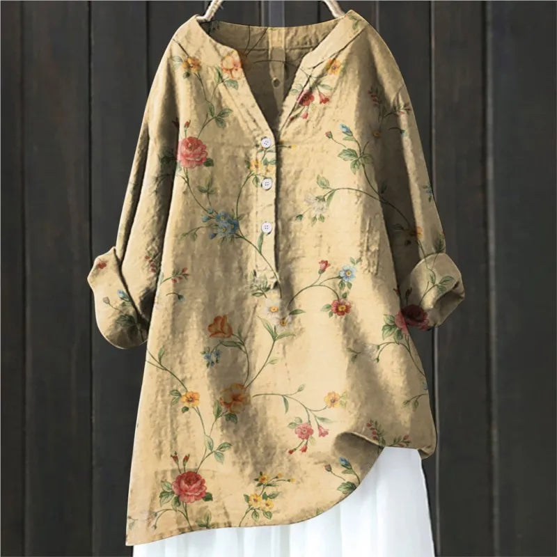 Josephine | Geblümte Bluse mit lockerem Schnitt 4