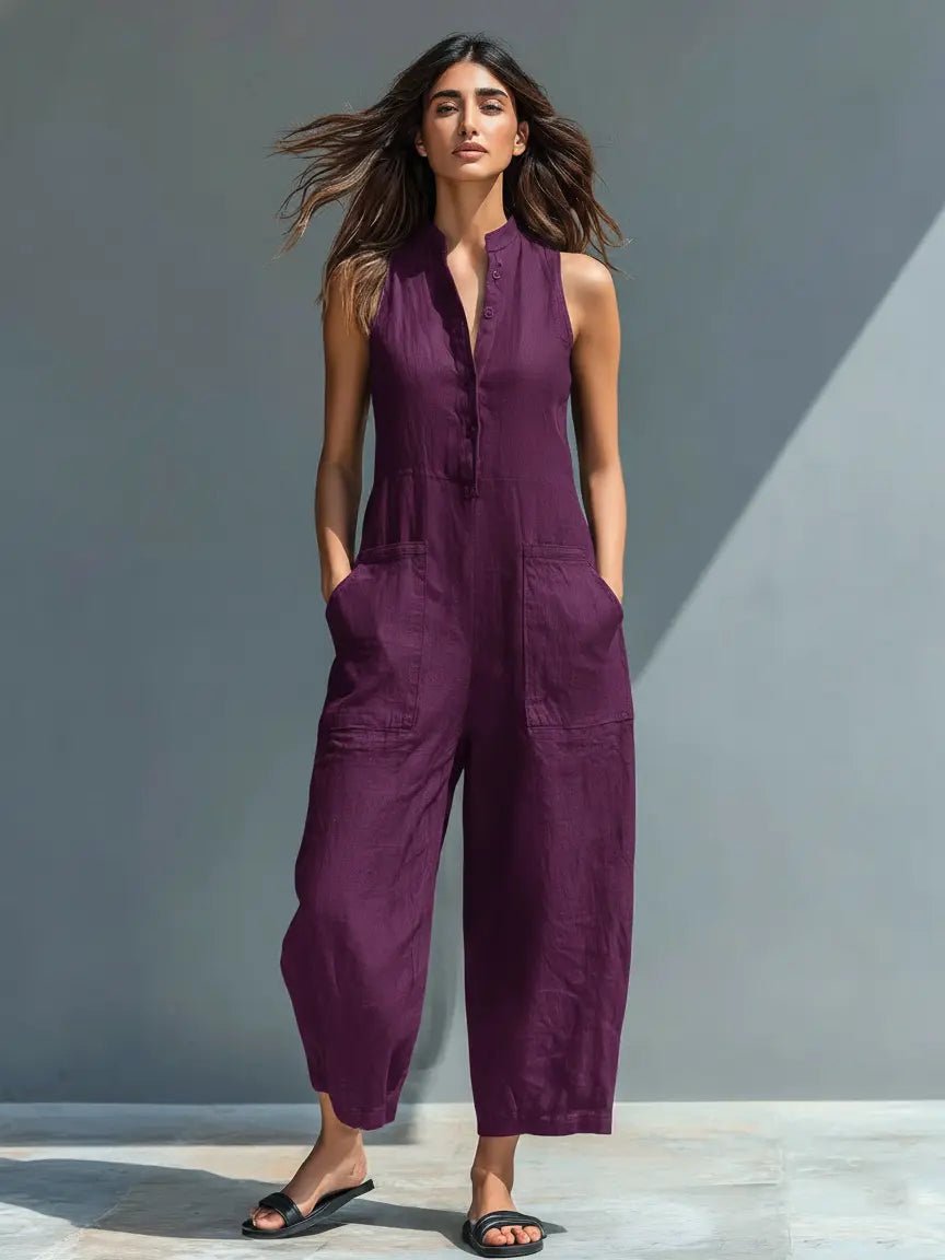 Jumpsuit Damen | Ärmellos & Lässig