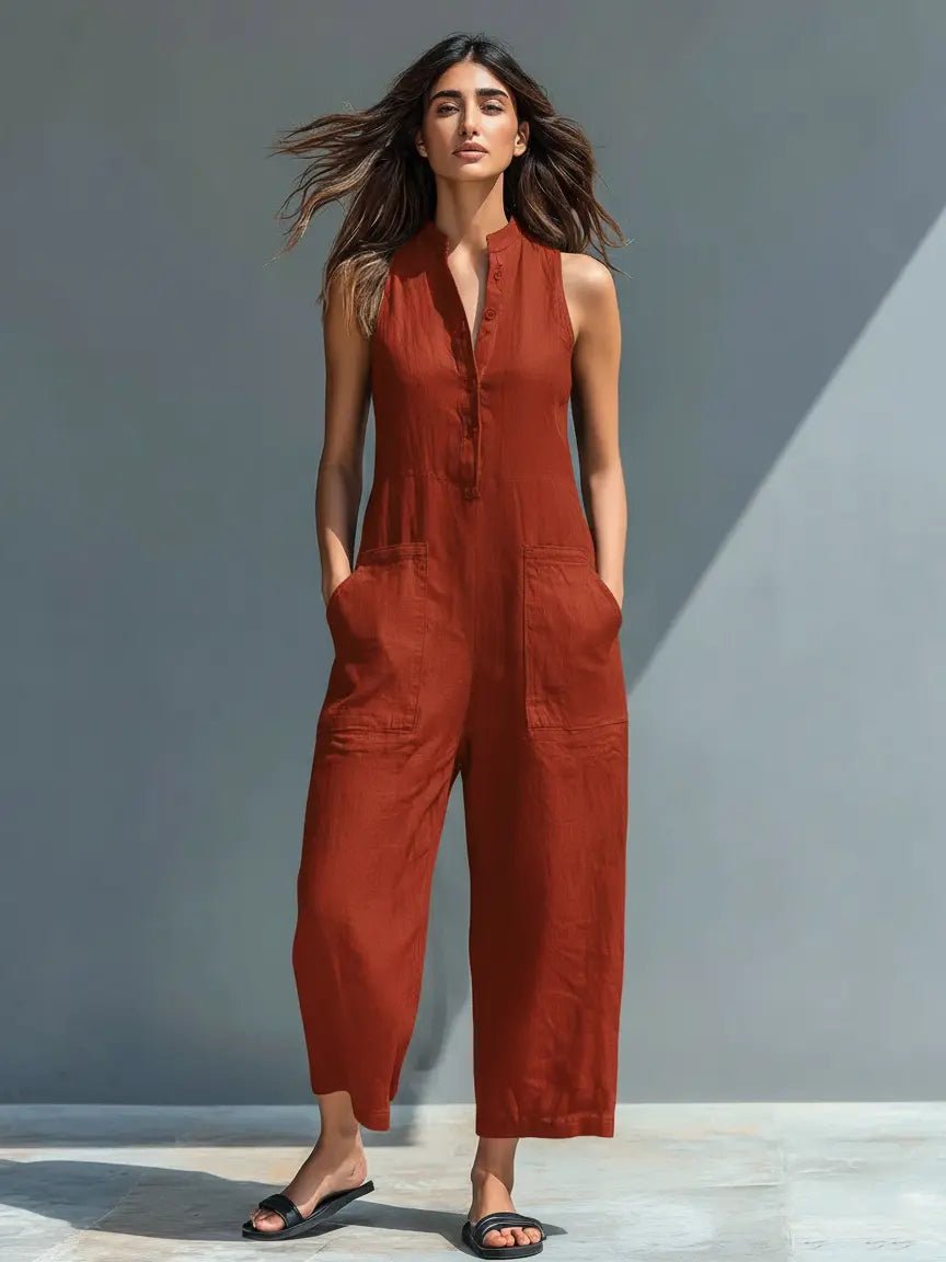 Jumpsuit Damen | Ärmellos & Lässig