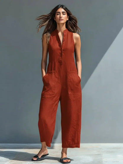 Jumpsuit Damen | Ärmellos & Lässig
