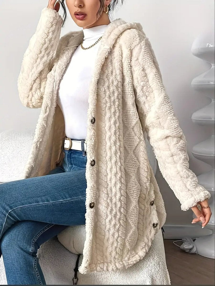 Kapuzen-Cardigan Damen | Oversized & Kuschelig Weich