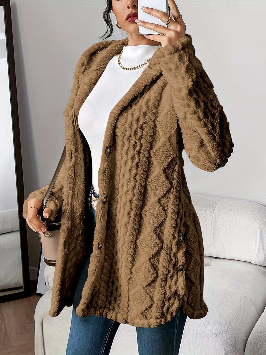 Kapuzen-Cardigan Damen | Oversized & Kuschelig Weich