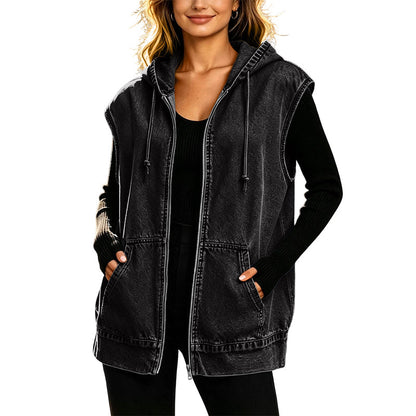 Kapuzenjacke Damen Oversize | Wetterfeste Kapuze 1