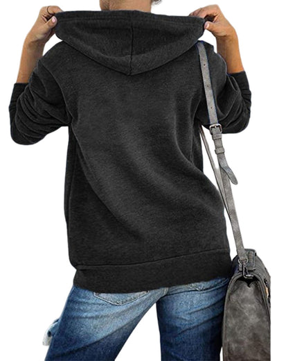 Kapuzenpullover Damen | Bequem & Vielseitig mit Reißverschluss