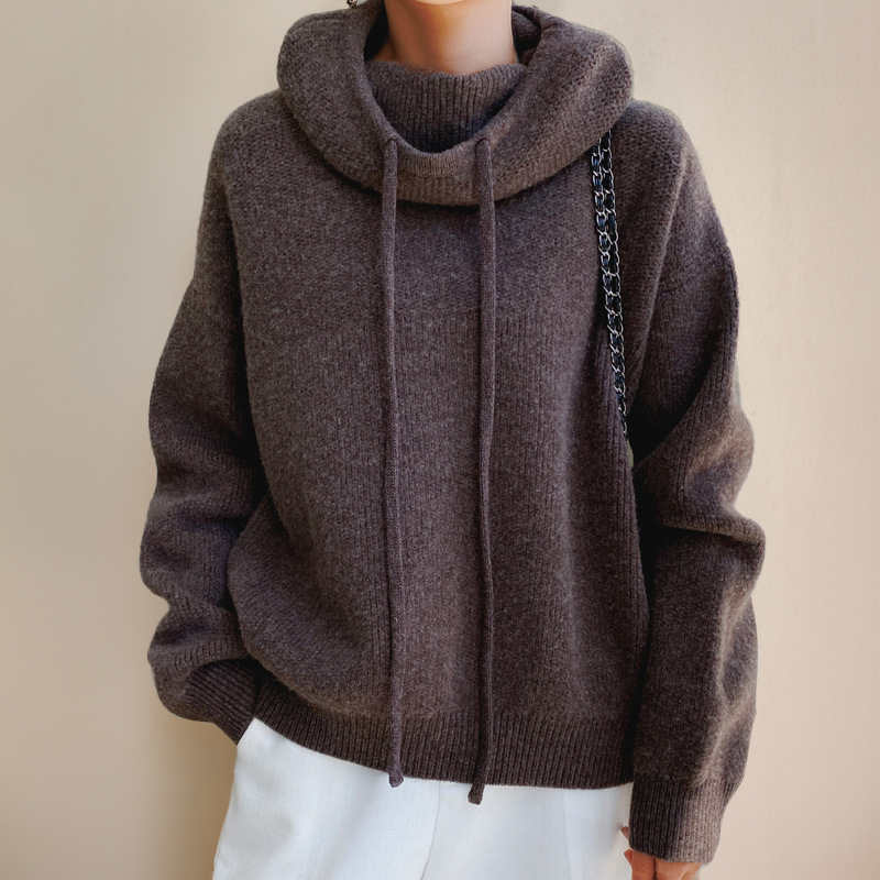 Kapuzenpullover Damen | Kuscheliger Komfort mit Kapuze & Kordelzug