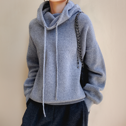 Kapuzenpullover Damen | Kuscheliger Komfort mit Kapuze & Kordelzug