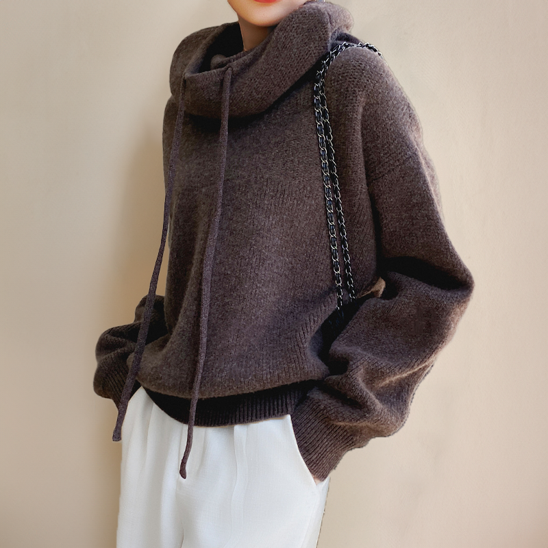 Kapuzenpullover Damen | Kuscheliger Komfort mit Kapuze & Kordelzug