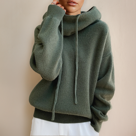 Kapuzenpullover Damen | Kuscheliger Komfort mit Kapuze & Kordelzug