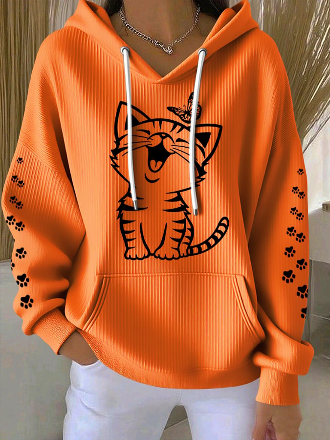 Kapuzenpullover Damen | Lockerer Schnitt & Bequemer Tragekomfort