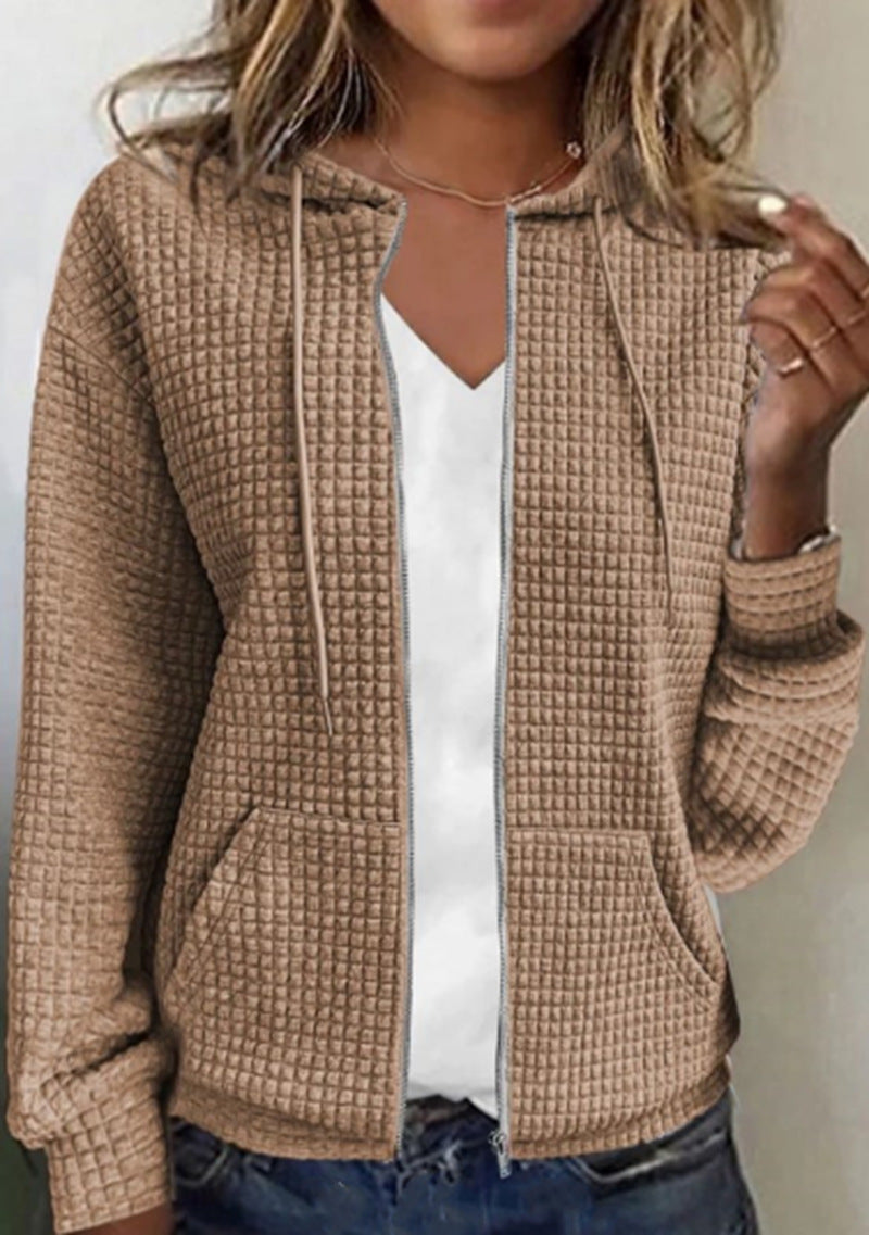 Kapuzenpullover Damen | Reißverschluss & Bequem für Winter