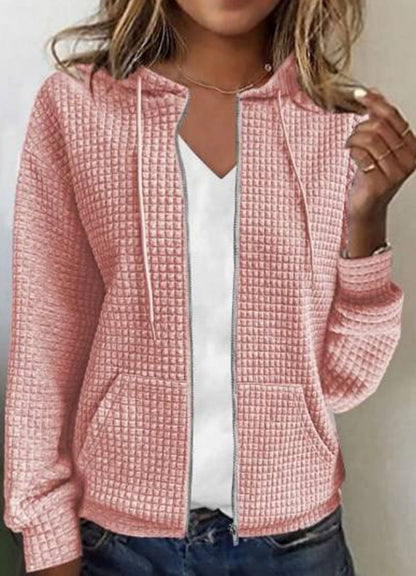 Kapuzenpullover Damen | Reißverschluss & Bequem für Winter