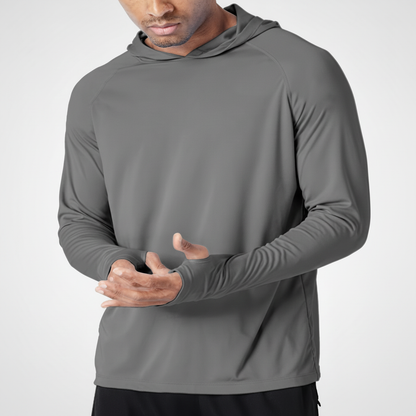 Kapuzenpullover Herren | Leichter UV-Schutz