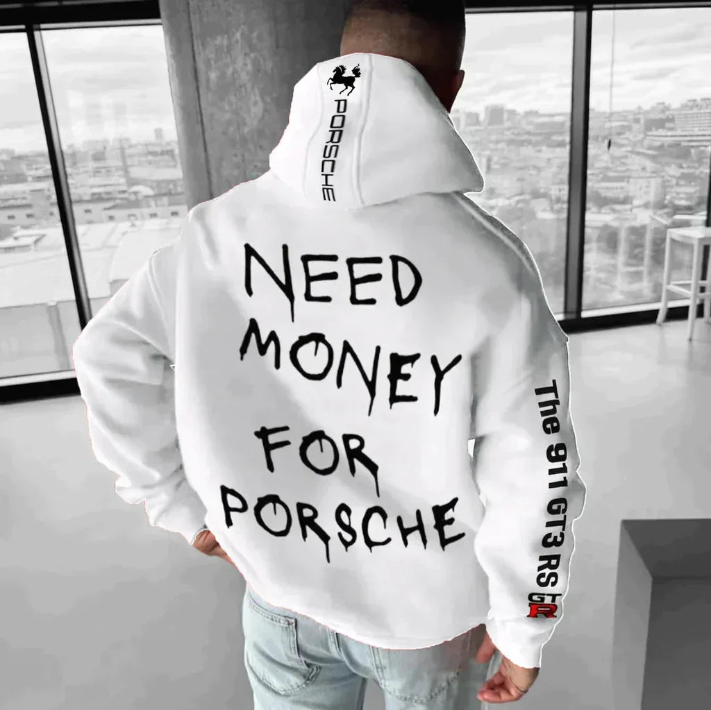 Kapuzenpullover Herren | Oversized & Bequem im Racing-Look